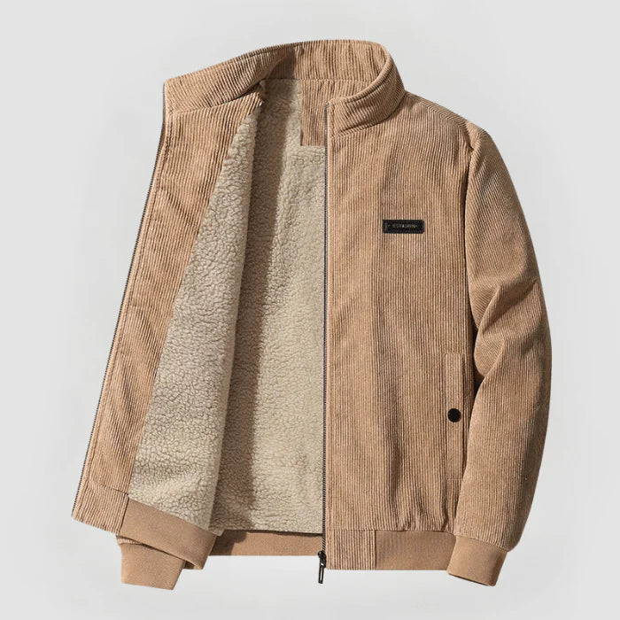 David™ | Warm Classic Fleece-Lined Corduroy Jacket