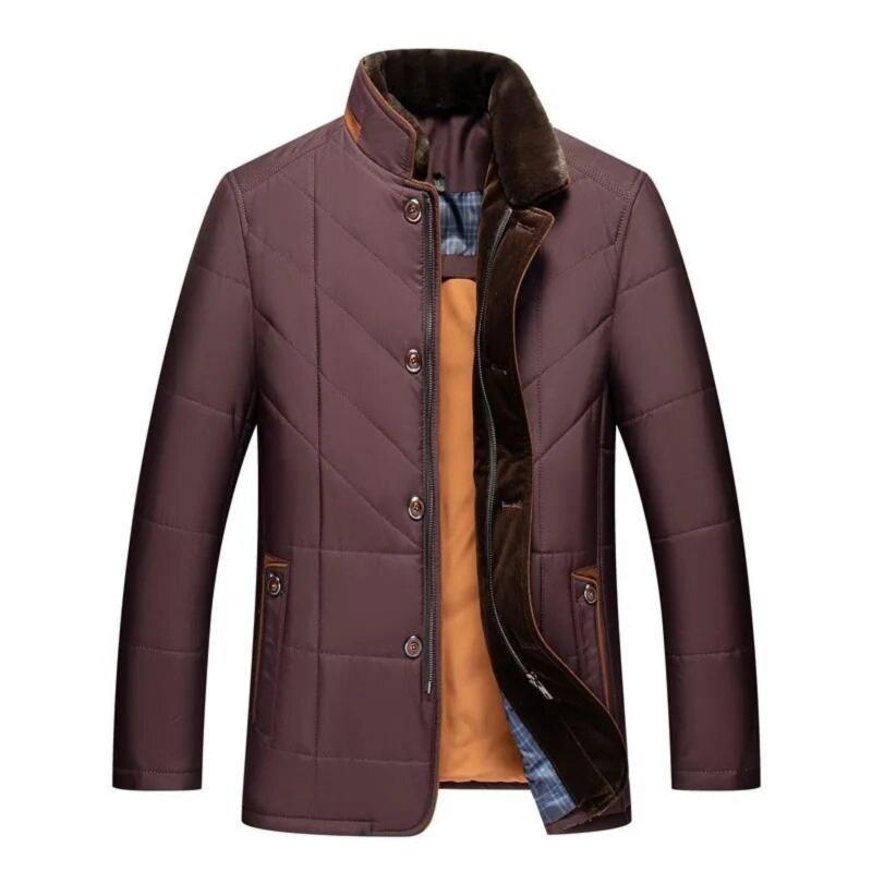 Charles™ | Warm Vintage Quilted Fur-Collar Jacket