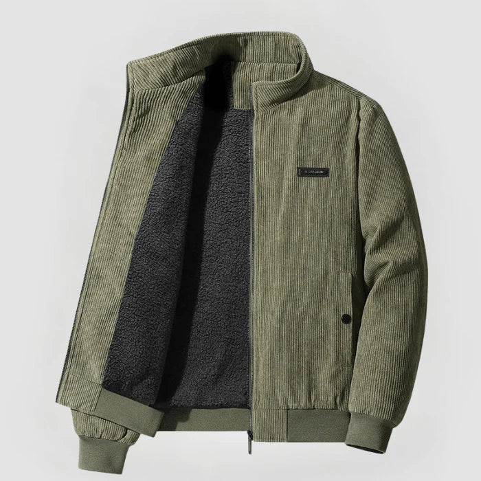 Carl™ | Warm Classic Fleece-Lined Corduroy Jacket