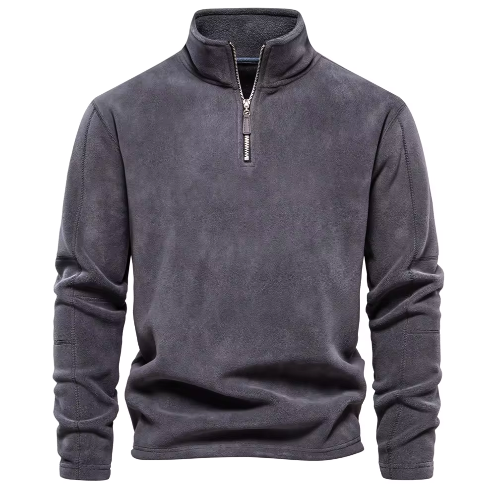 Wayne™ | Warm Classic Quarter-Zip Fleece Pullover