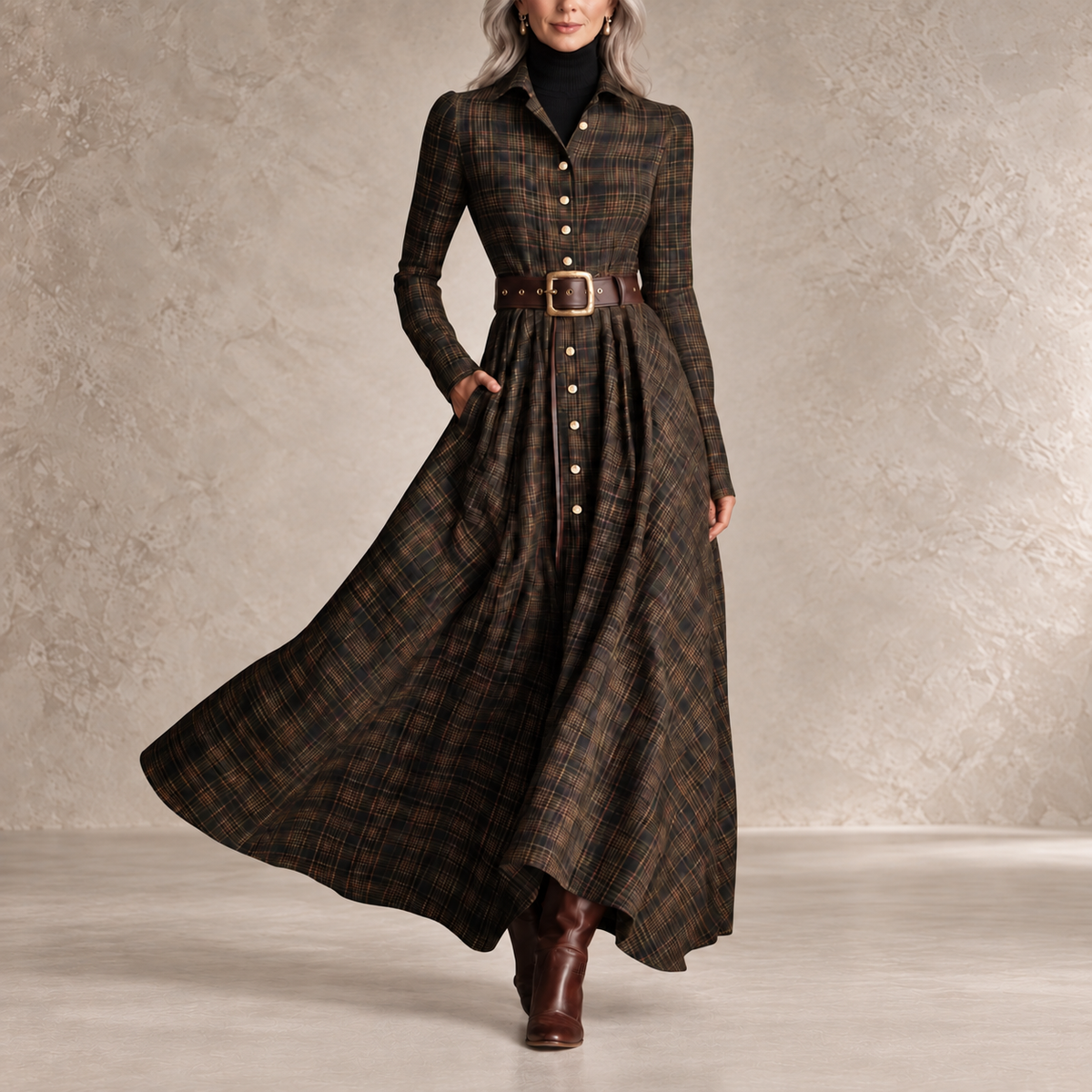 CELENE | VINTAGE MAXI DRESS