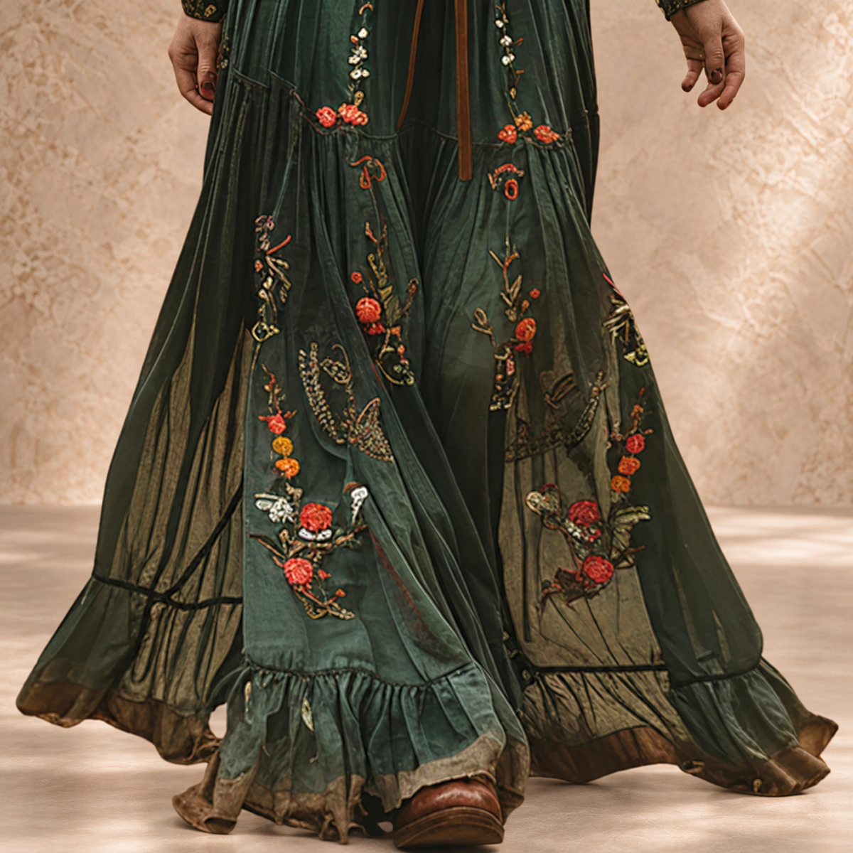 ALINA SOLEIL | ROMANTIC BOHO MAXI DRESS