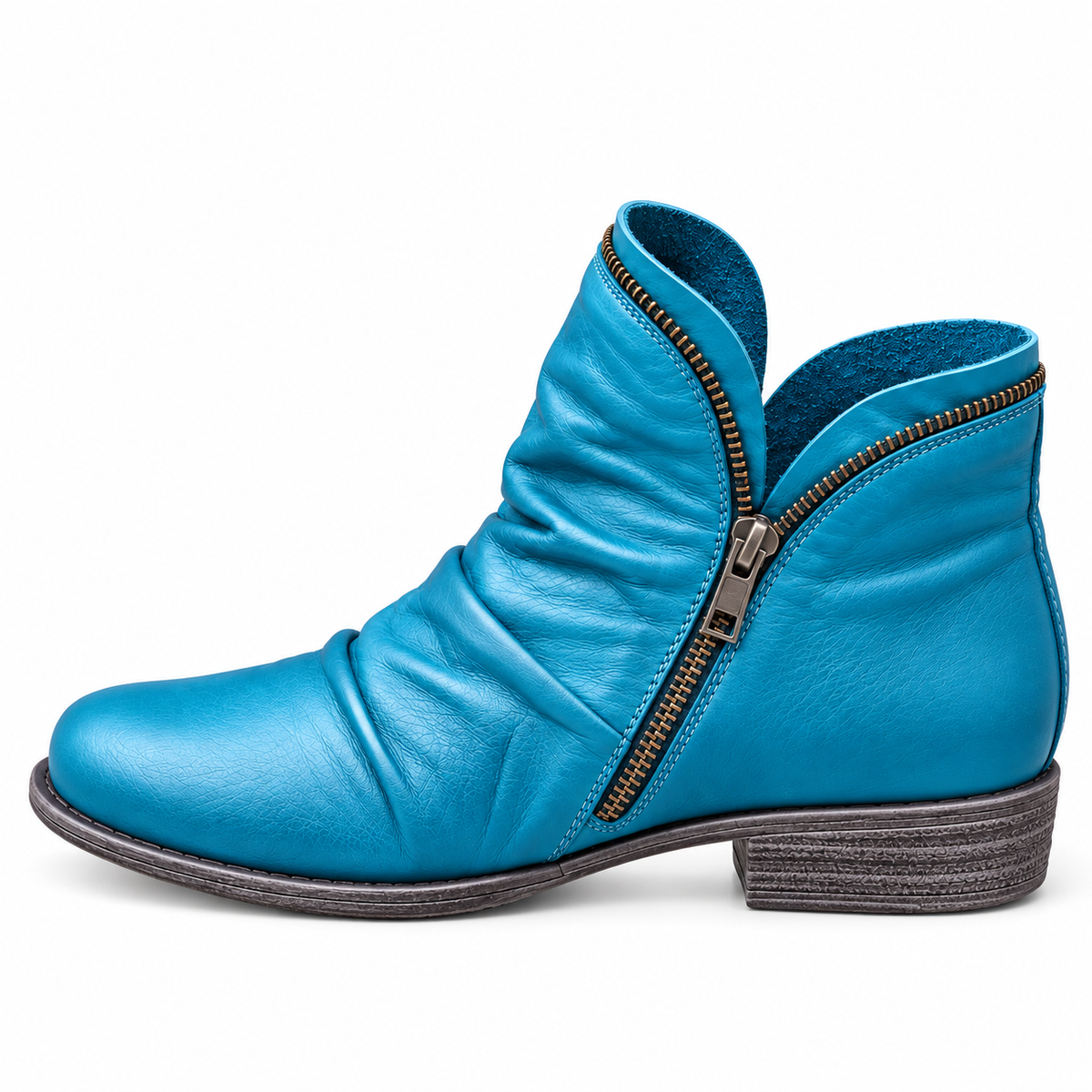 Melinda | Comfy Vegan Leather Ankle Boots
