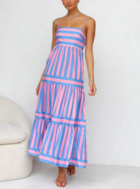 Blue and pink