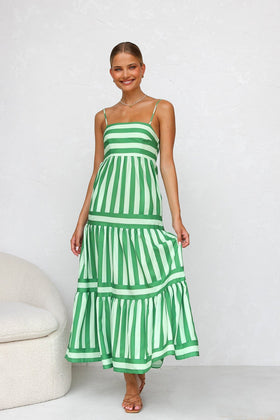 Green and white