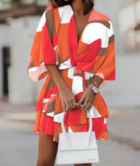 Orange Print