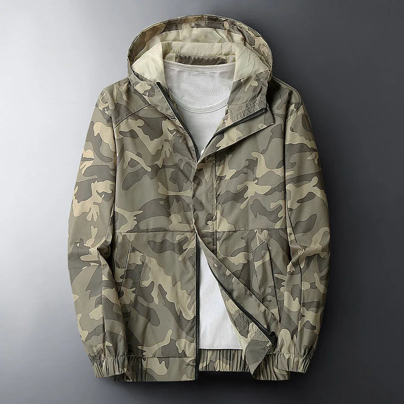 Keith™ | Classic Camo Hooded Jacket