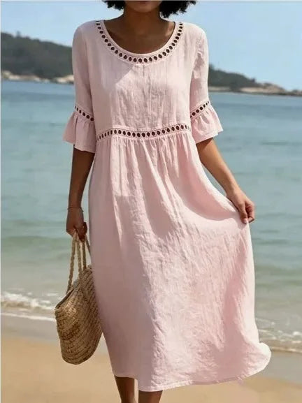 Elenora™ - Long Dress with a Flat-Belly Effect