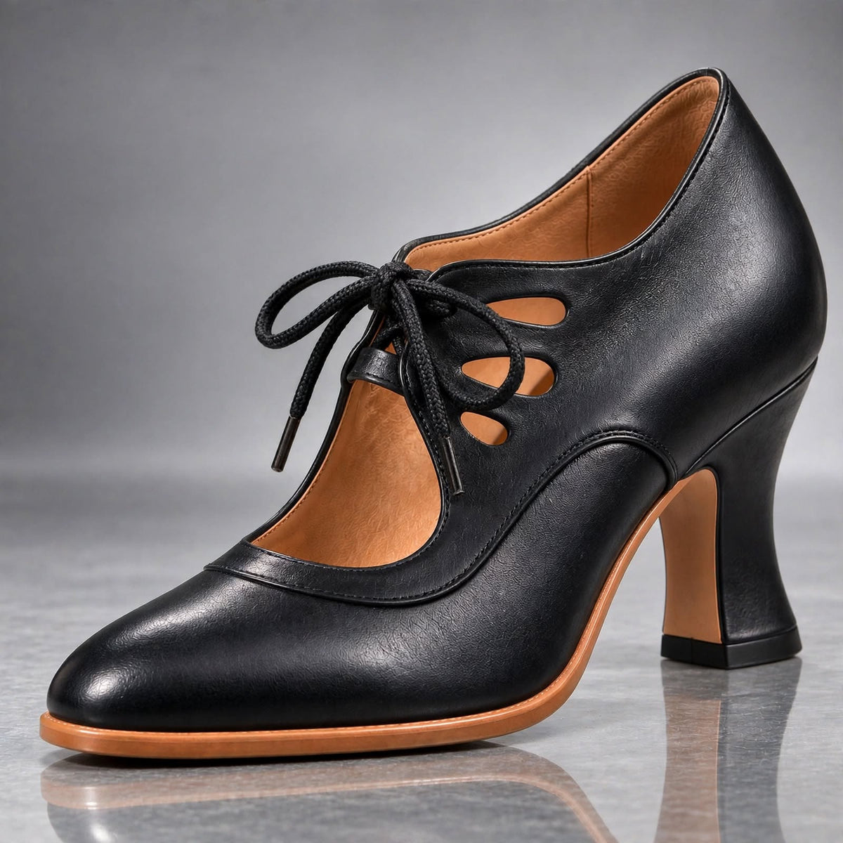 Audrey | Lace-Up Heels