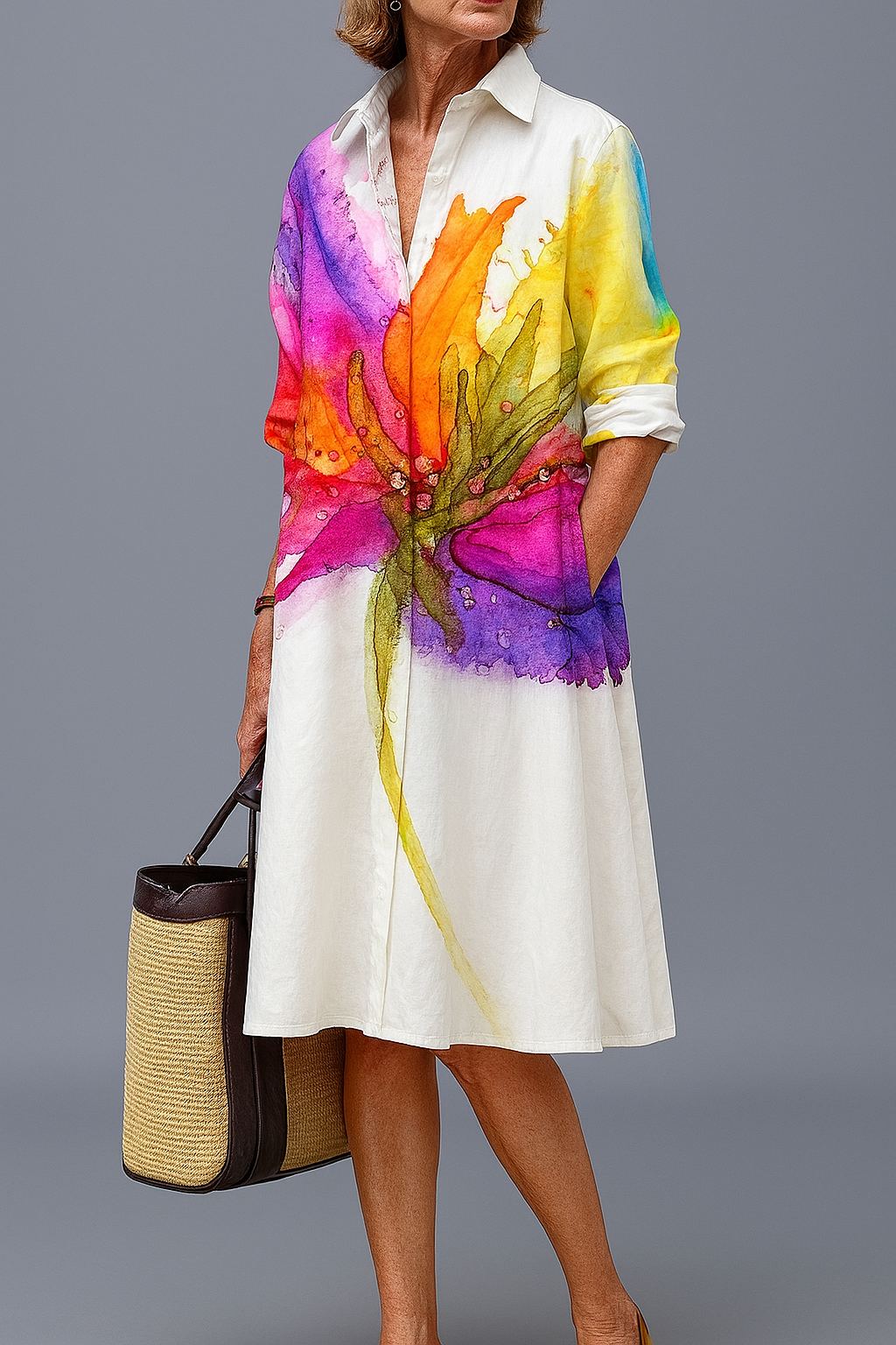 Bridget | Elegant Midi Dress