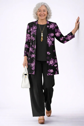 Purple Black