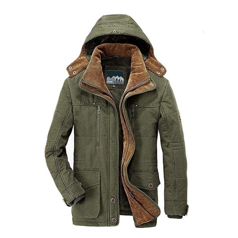 William™ | Warm Fleece Lined Hooded Winter Jacket