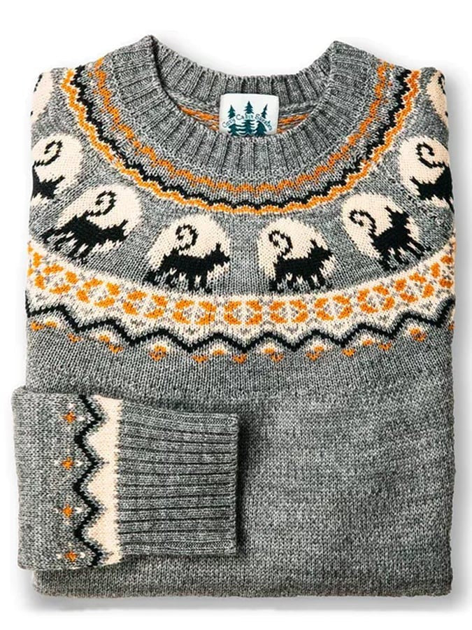 Harvest | Women's Halloween Fair Isle Knit Sweater