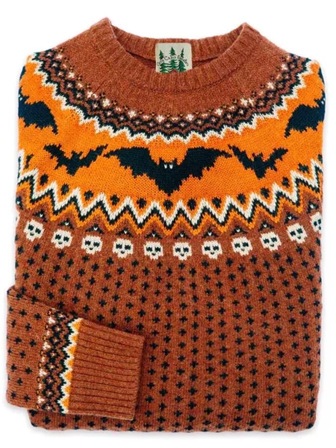 Harvest | Women's Halloween Fair Isle Knit Sweater